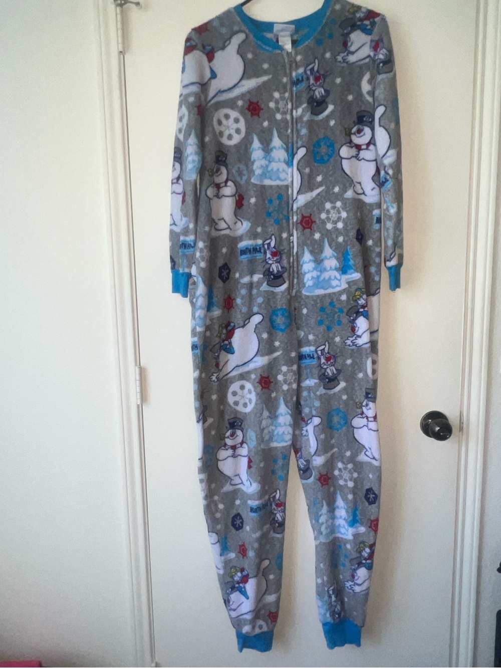 Women’s Frosty The Snowman Fleece onesies